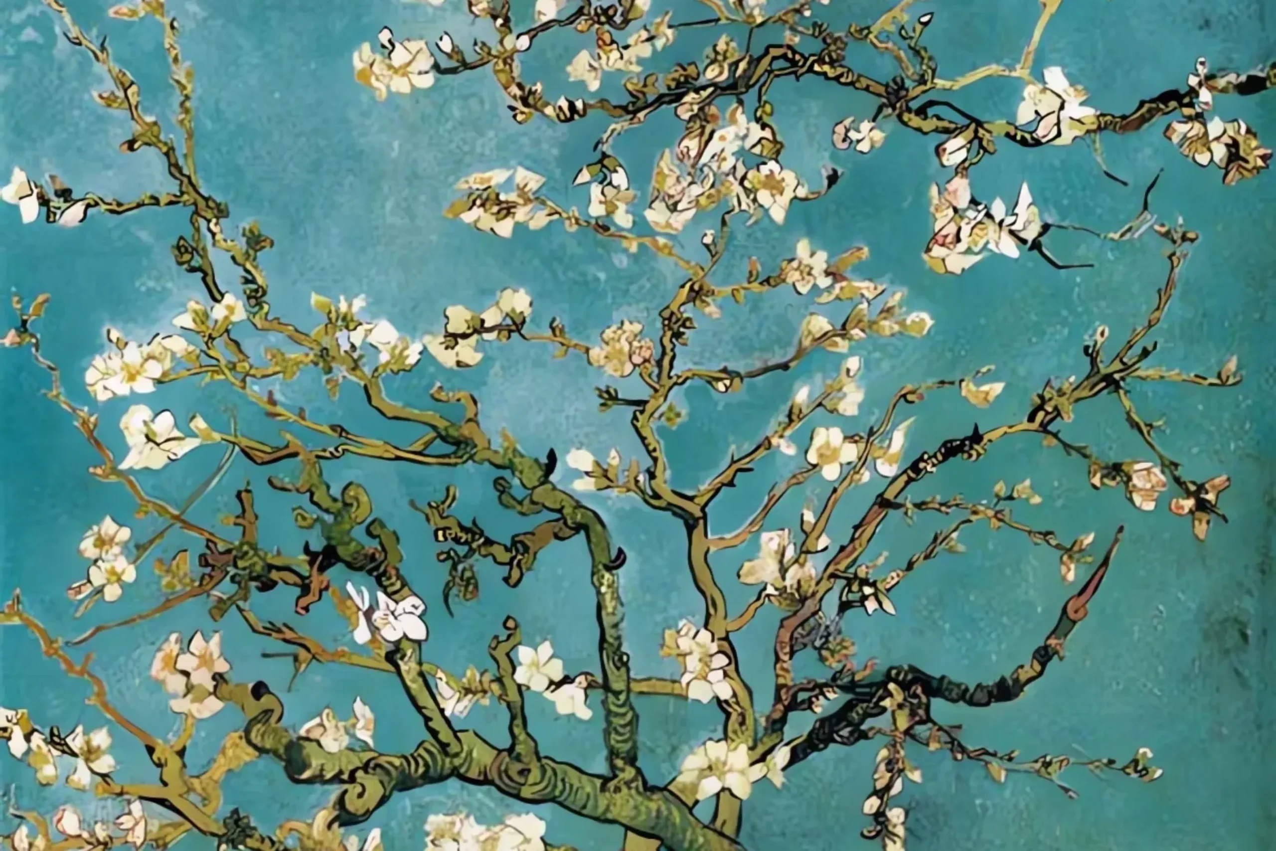 Amandier en fleurs - Vincent Van Gogh – Image 3