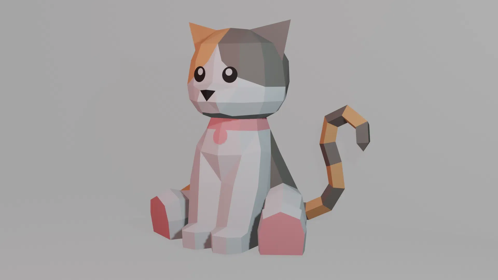 Chaton en papercraft 3D – Image 3