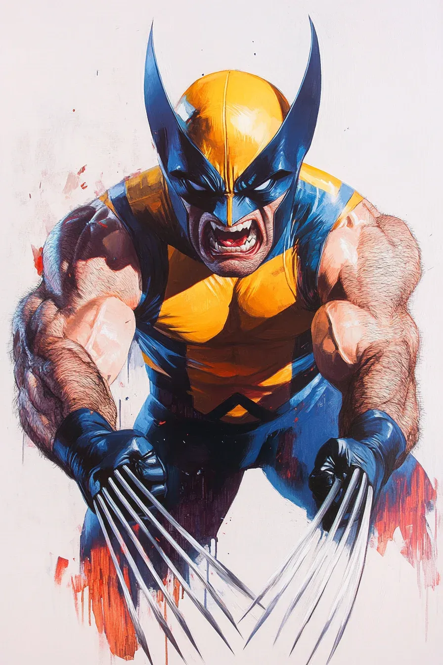 Tableau Wolverine Marvel – Image 3