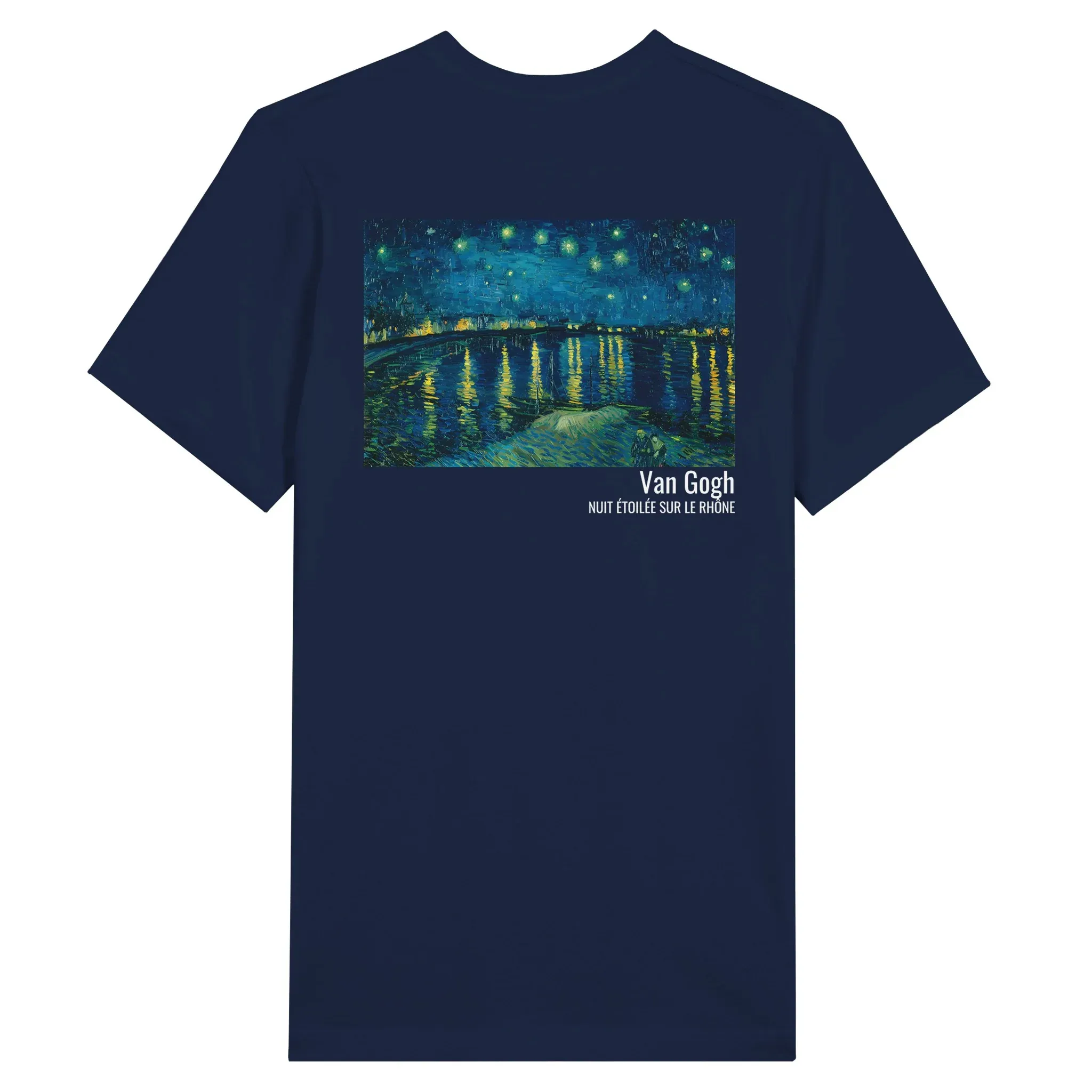 T-shirt Nuit étoilée sur le Rhône - Van Gogh – Image 4