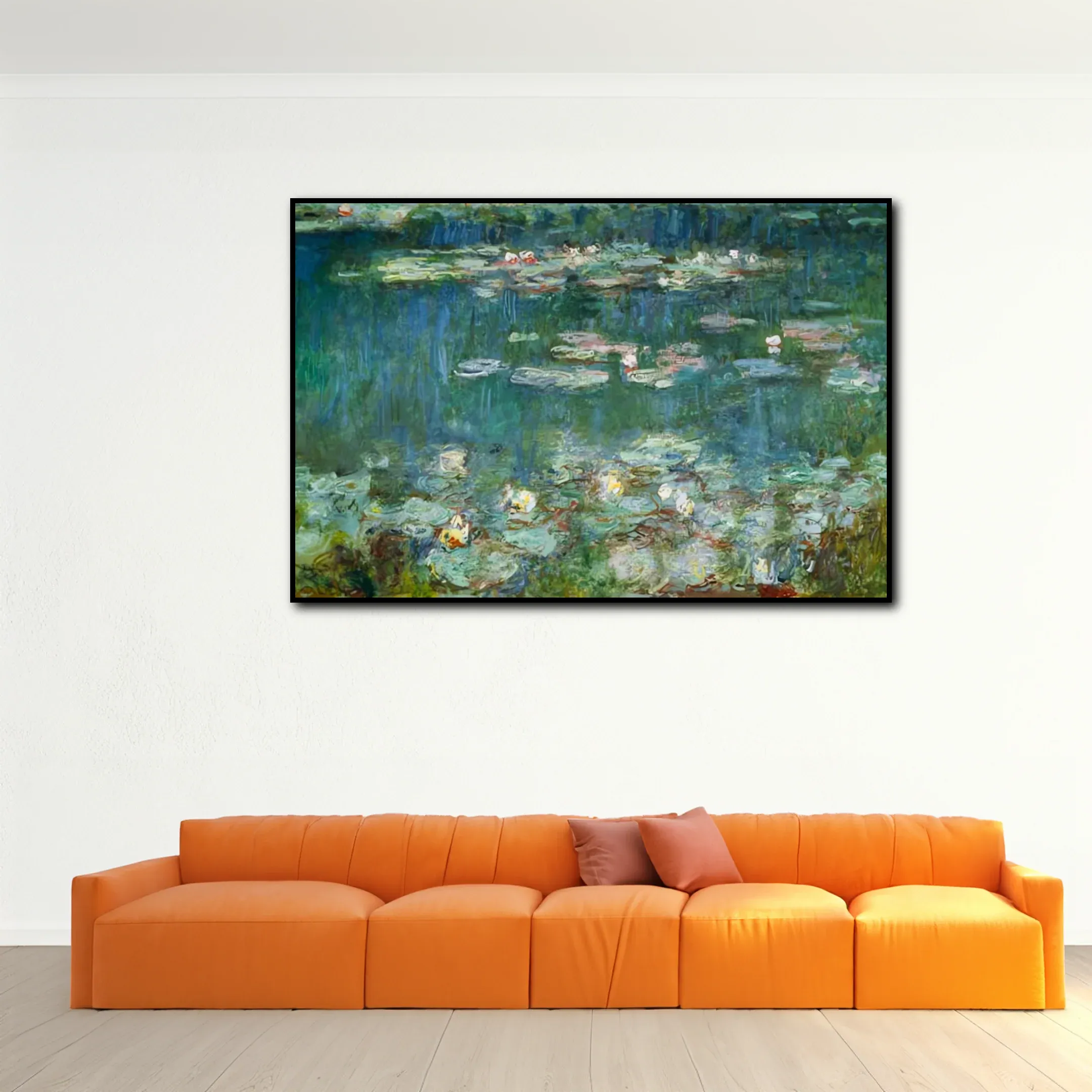 Waterlilies: Green Reflections - Claude Monet – Image 2