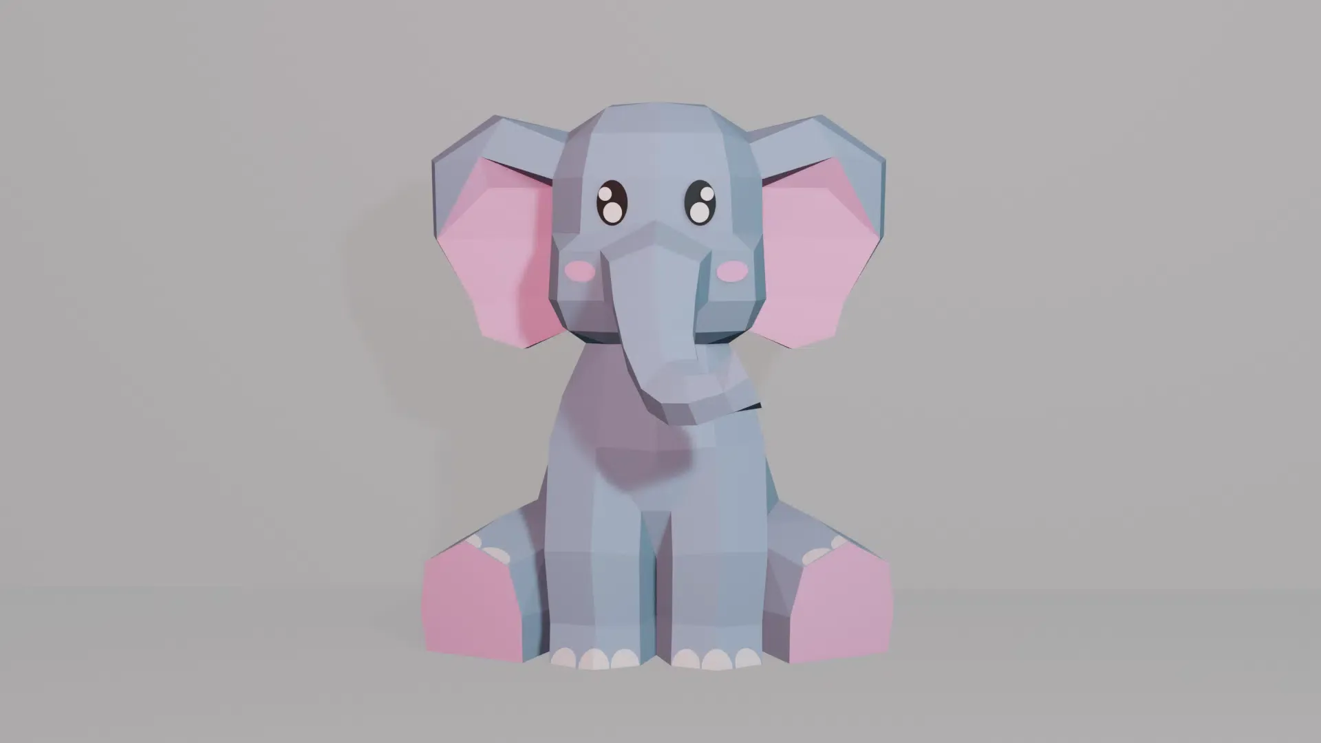 Éléphant en papercraft 3D – Image 2