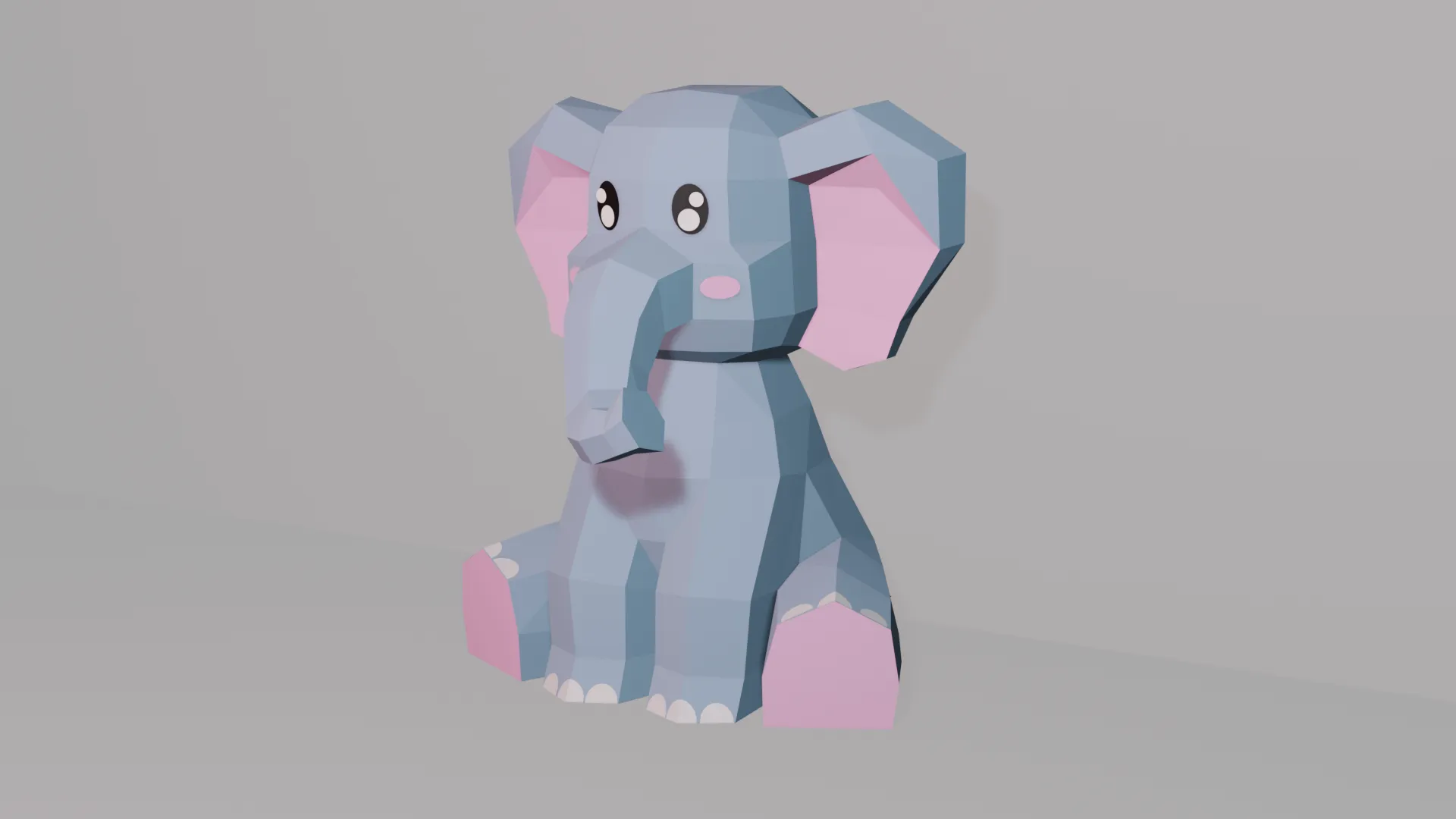 Éléphant en papercraft 3D – Image 3