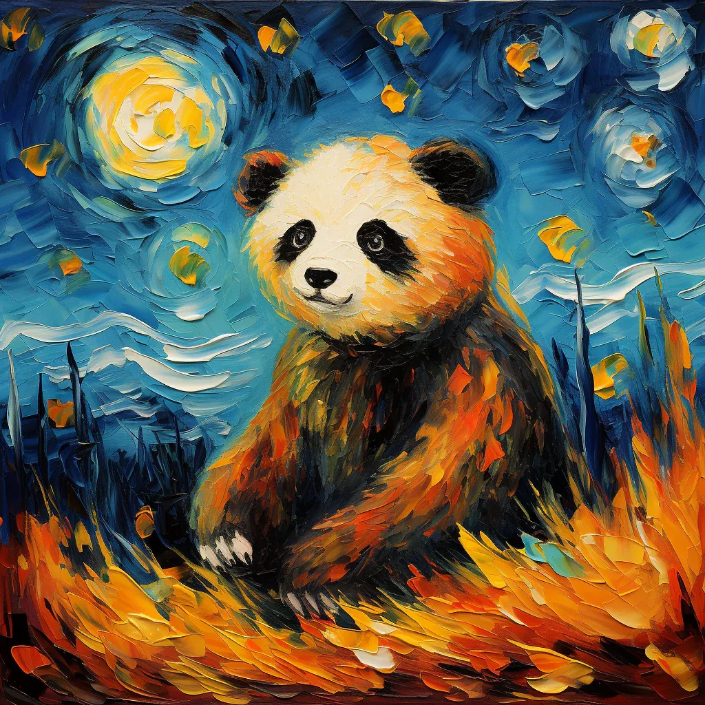 Tableau Panda Bébé – Image 3