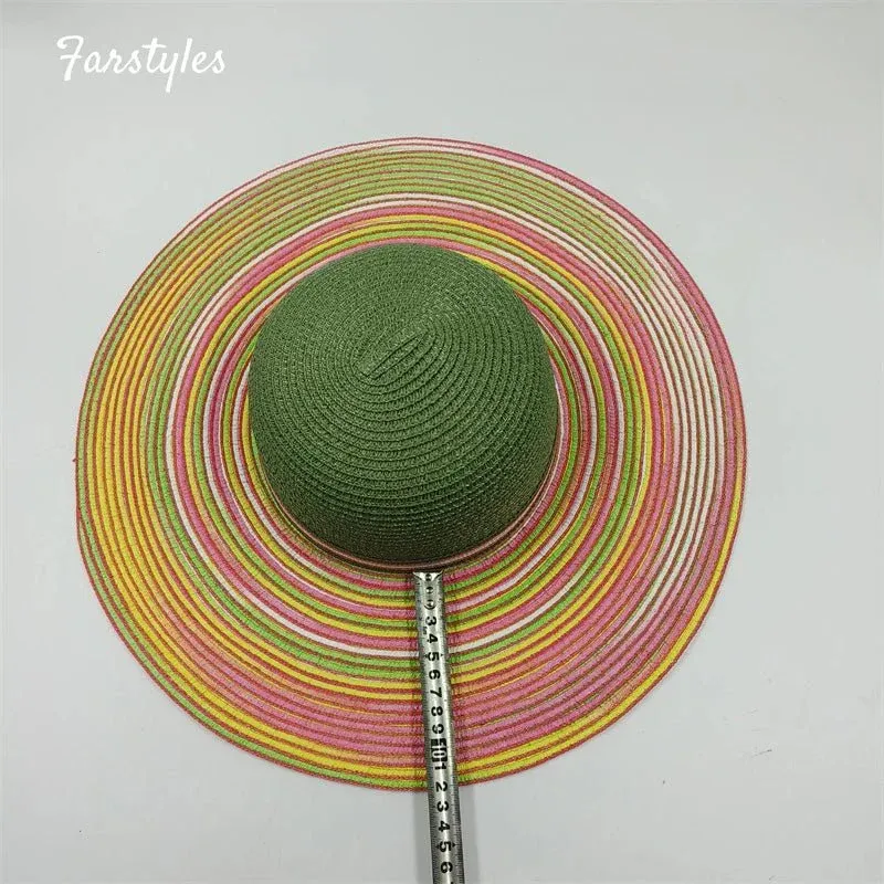 Chapeau de paille et sac de plage – Image 3