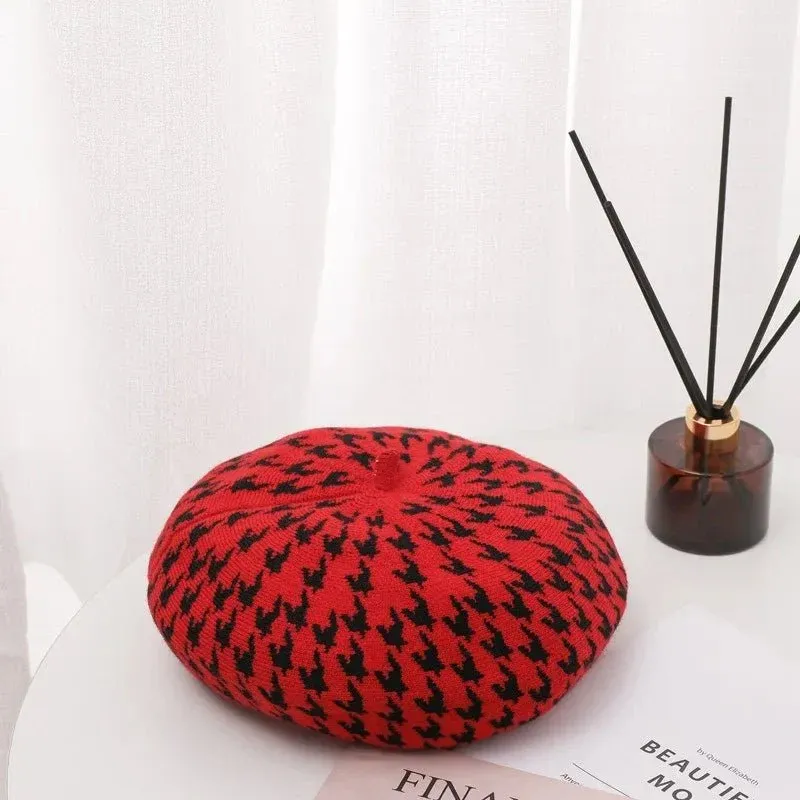 Béret à carreaux femme – Image 5
