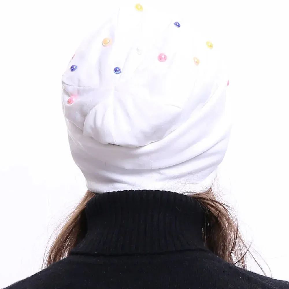 Bonnet coloré pour femme : égayez votre tenue d’hiver – Image 4