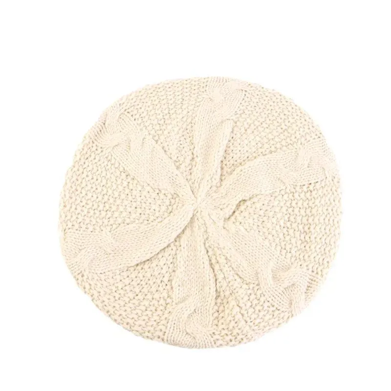Bonnet d’hiver pour femme en tricot doux et tendance – Image 2