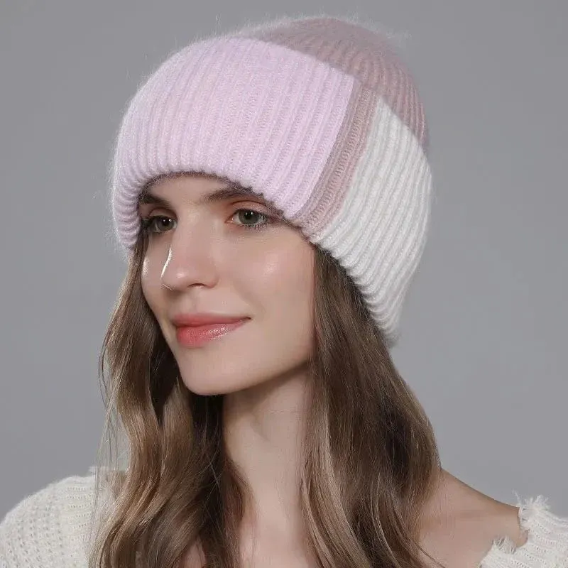 Bonnet en angora pour femme : douceur exceptionnelle