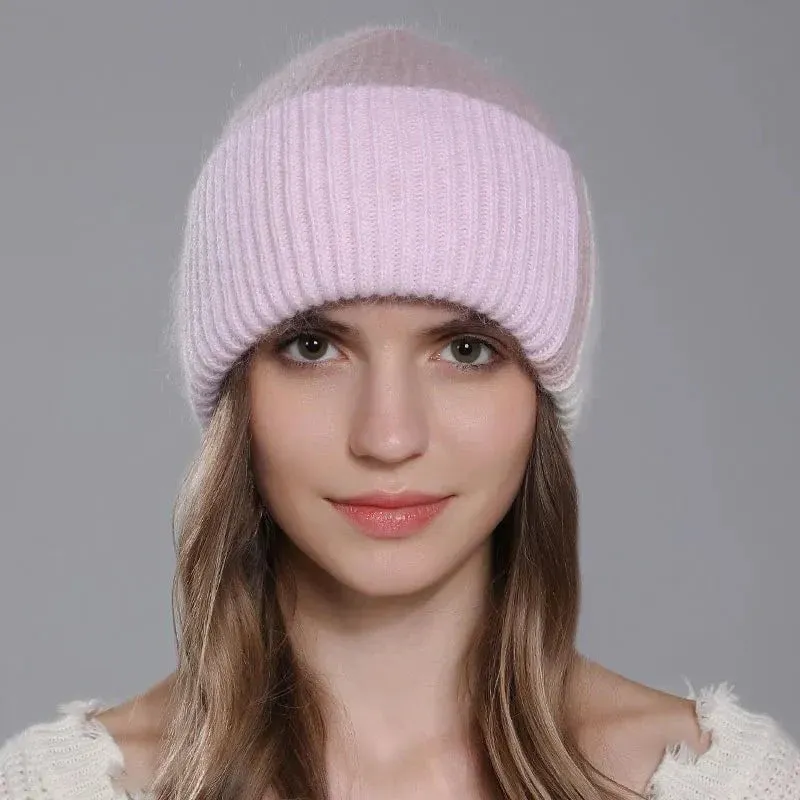 Bonnet en angora pour femme : douceur exceptionnelle – Image 2