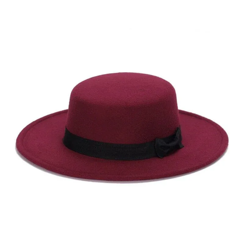 Chapeau Fedora jazz en laine – Image 4