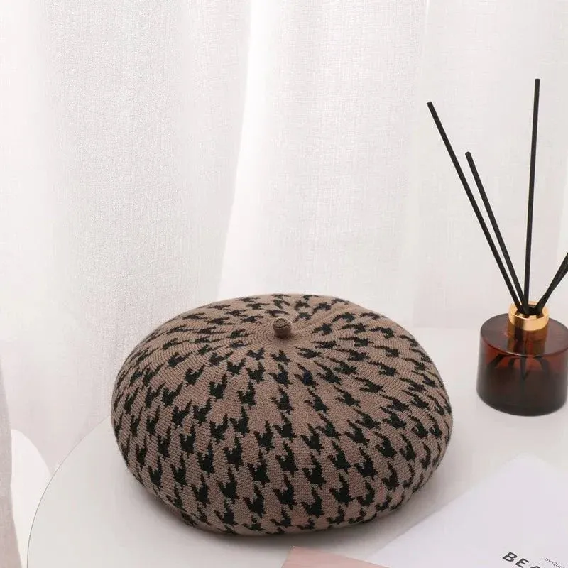 Béret à carreaux femme – Image 7