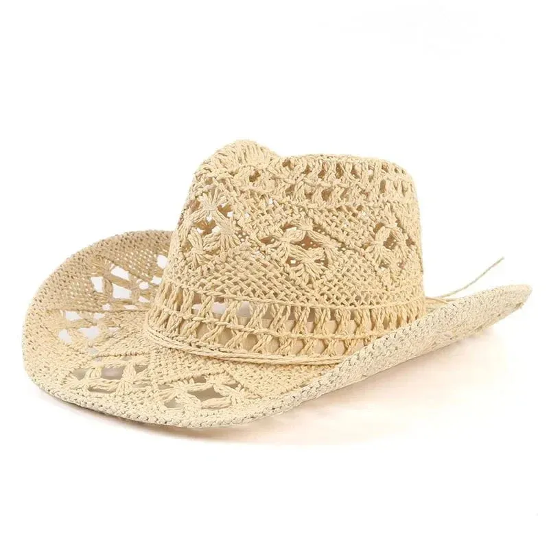 Chapeau western en paille – Image 7