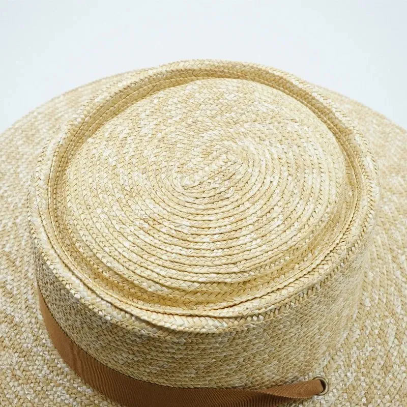 Canotier femme avec ruban sangle – Image 5