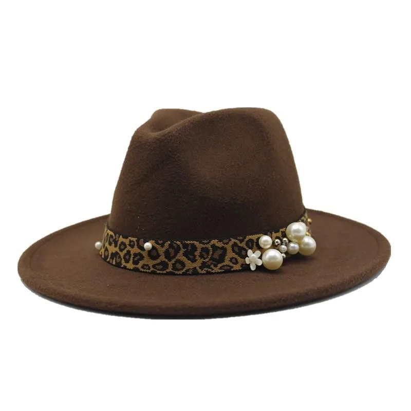 Chapeau Fedora en laine – Image 3