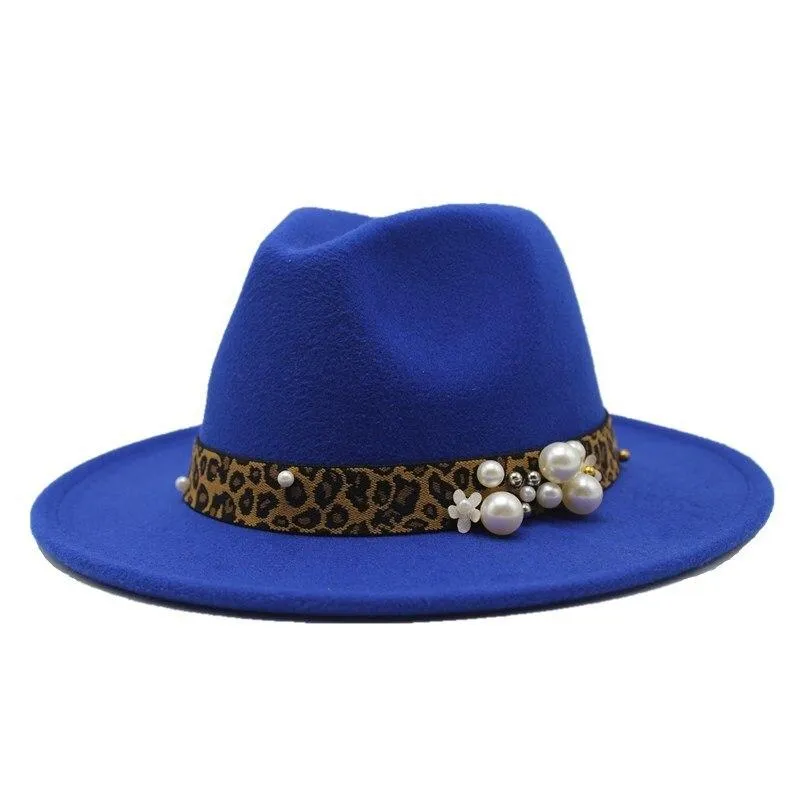 Chapeau Fedora en laine – Image 4