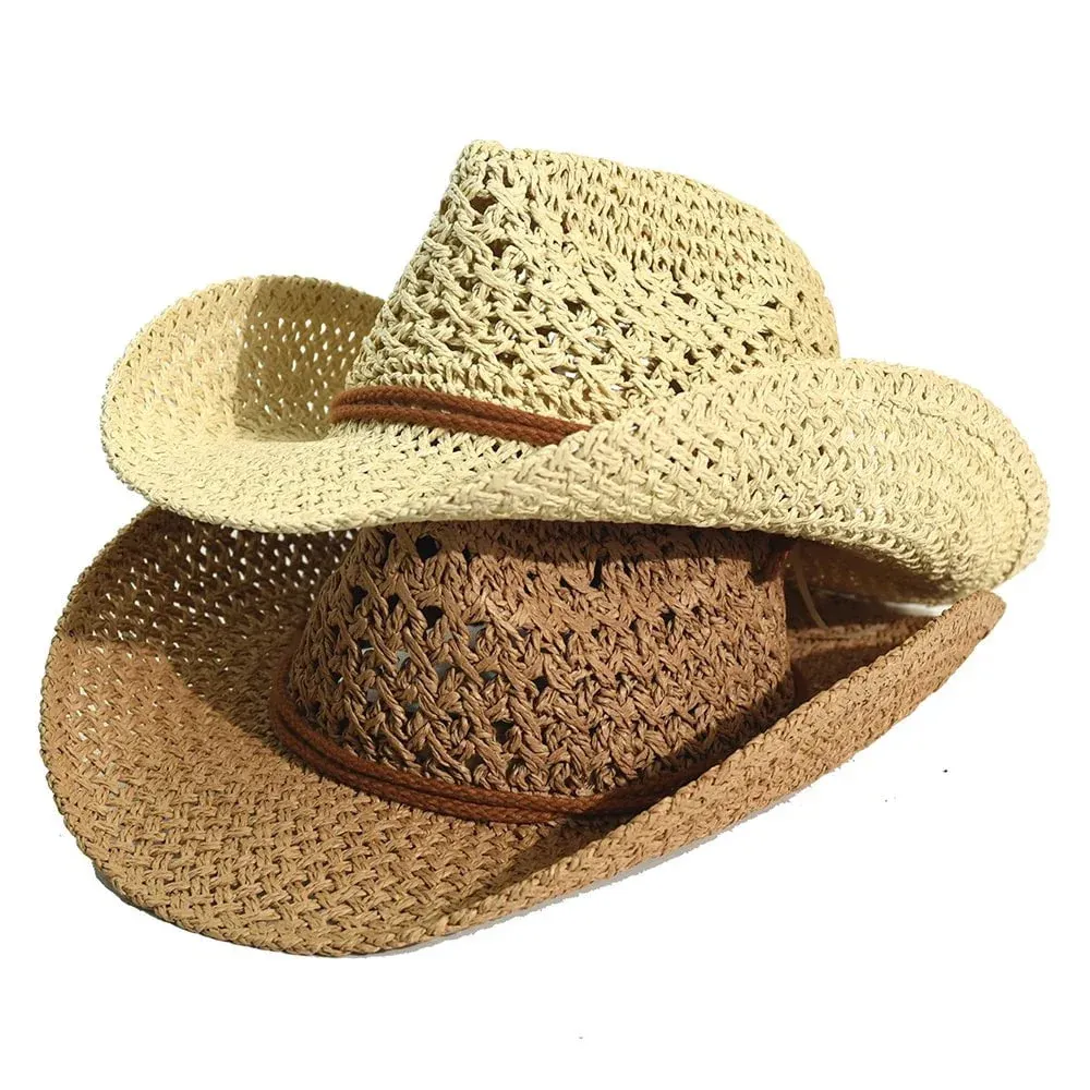 Chapeau de Cowboy en paille souple – Image 5