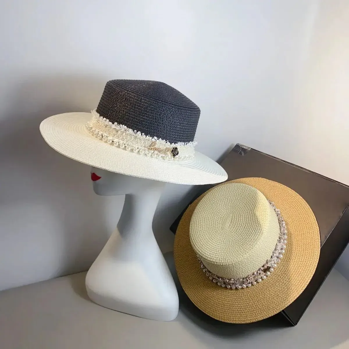Chapeau de paille blanc – Image 3