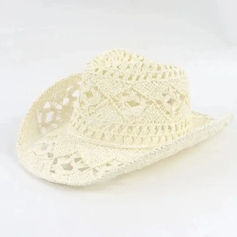 Chapeau western en paille – Image 2