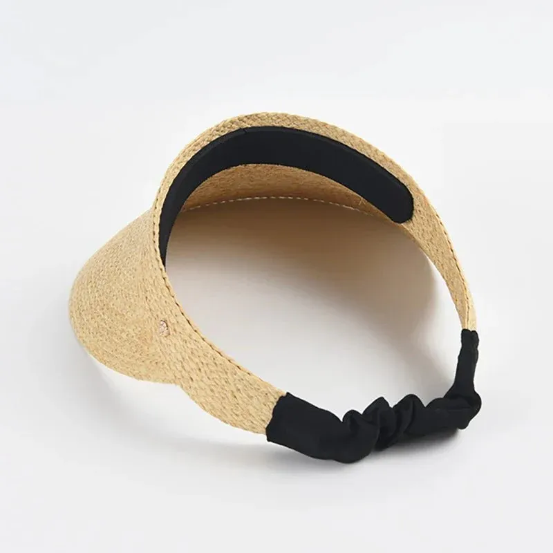 Visière large en paille – Image 4