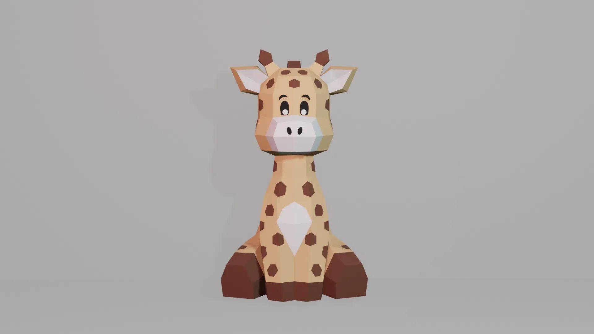 Giraffe en papercraft 3D – Image 4