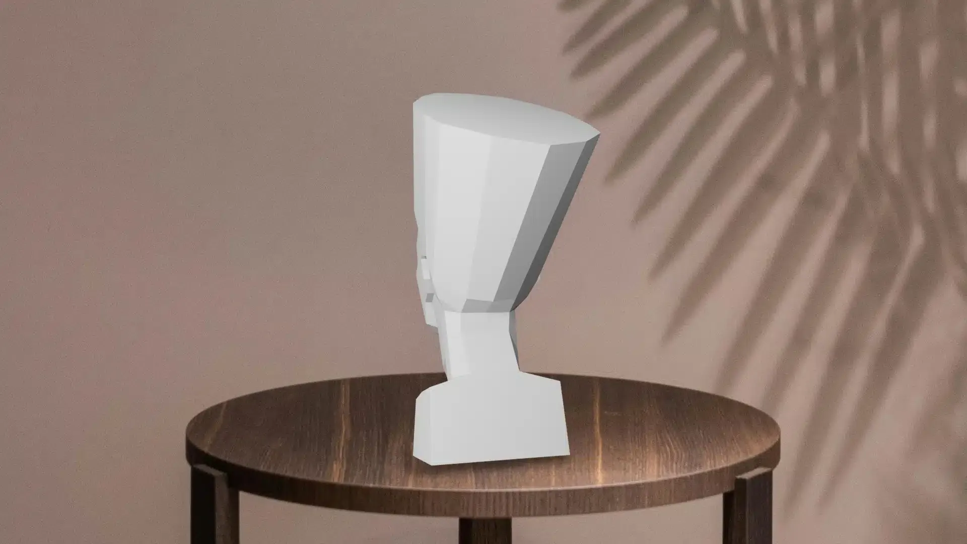 Buste de Nefertiti en papercraft 3D – Image 5