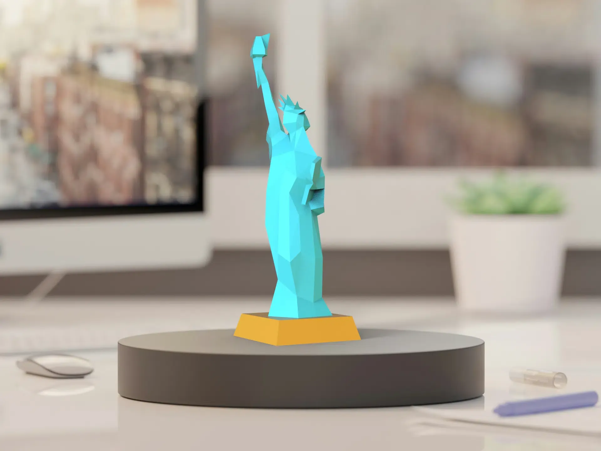 Papercraft Statue de la Liberté – Image 2