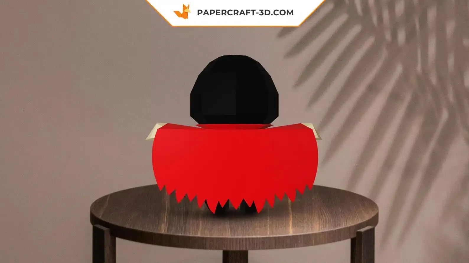 Papercraft Dracula et chauve-souris en origami 3D – Image 4