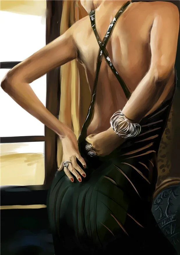 Peinture Femme Moderne