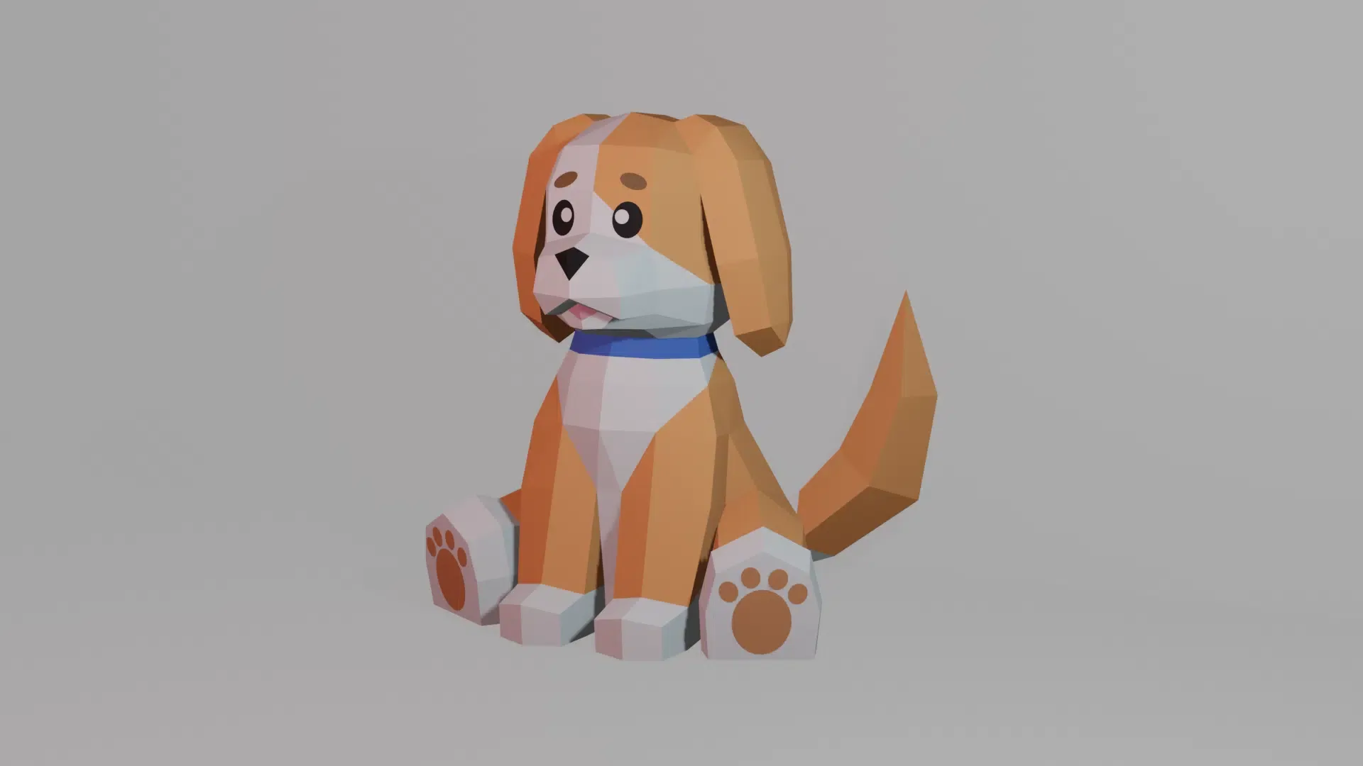 Chiot en papercraft 3D – Image 4