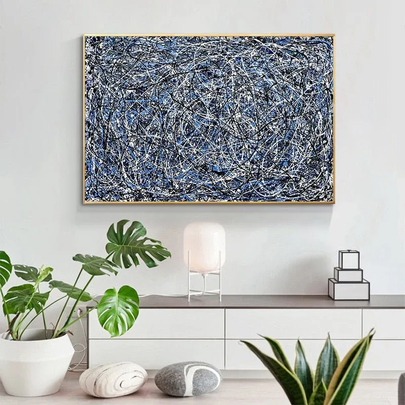 Tableau Abstrait Jackson Pollock – Image 3