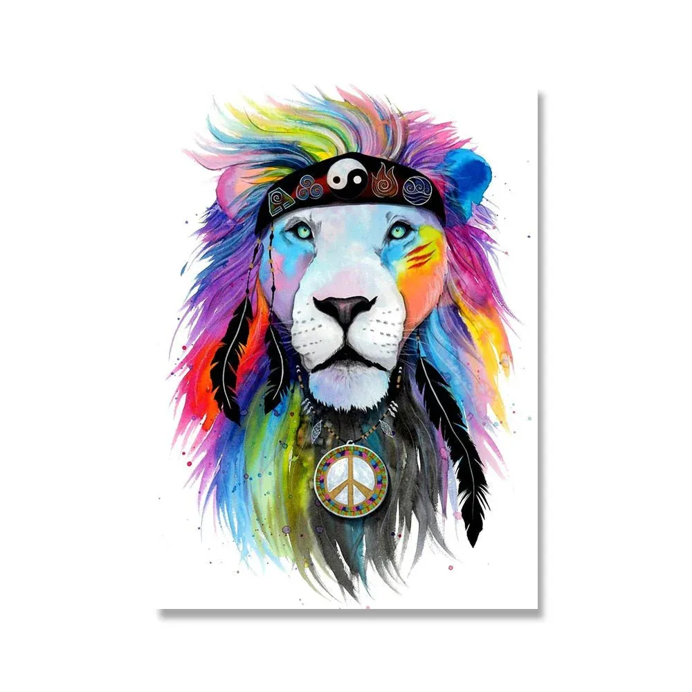 Tableau Félin Pop Art – Image 2