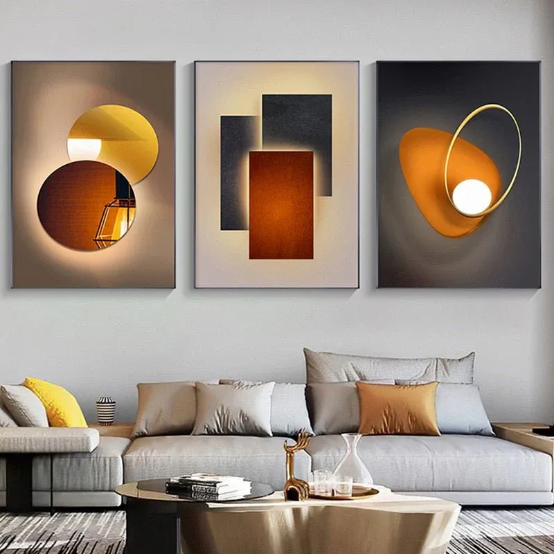 Tableau Geometrique Scandinave