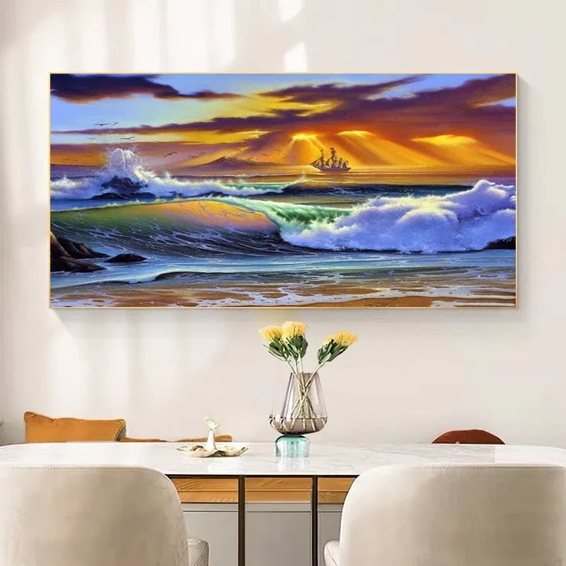 Tableau Mer Colorée