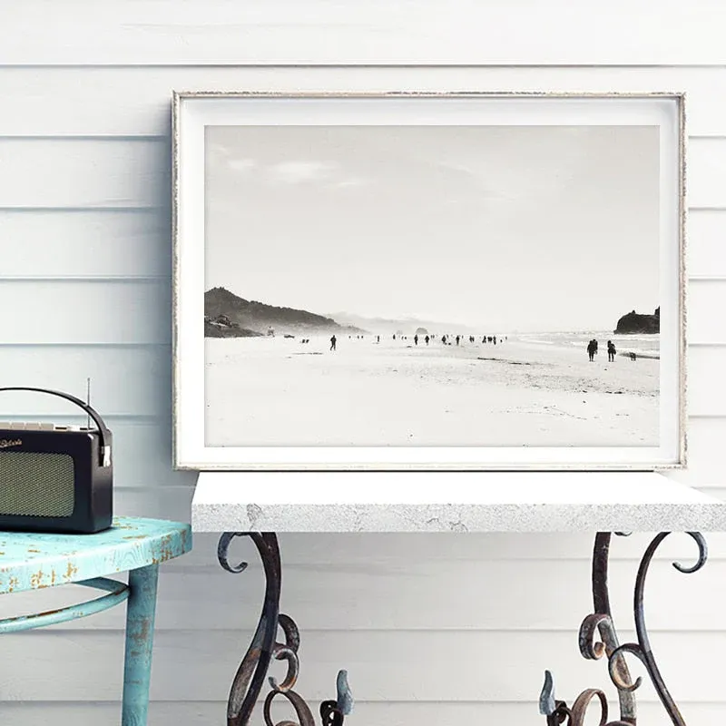 Tableau Plage Minimaliste