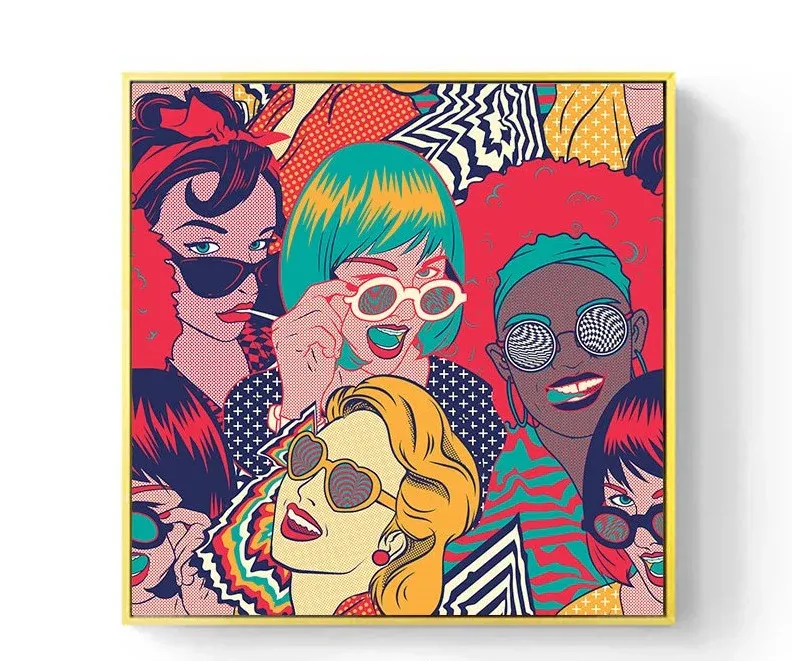 Tableau Pop Art Coloré – Image 2