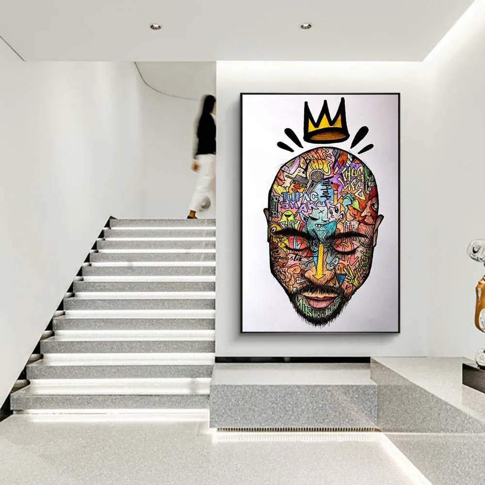 tableau Street Art Tupac – Image 2