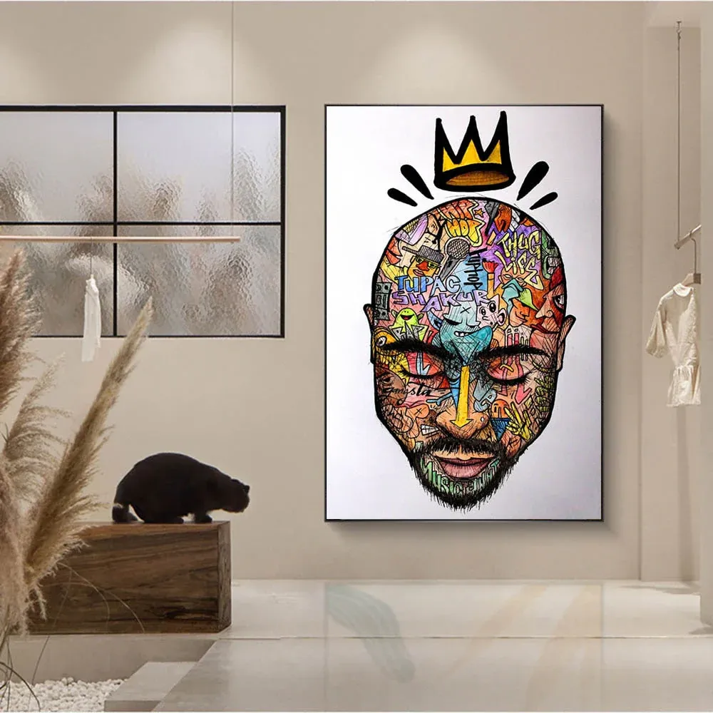 tableau Street Art Tupac – Image 3